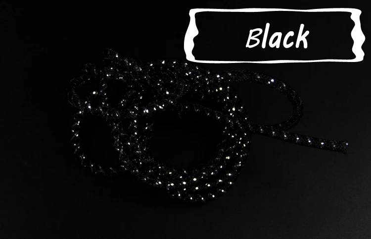 Cadena de cuentas negras para accesorios elegantes