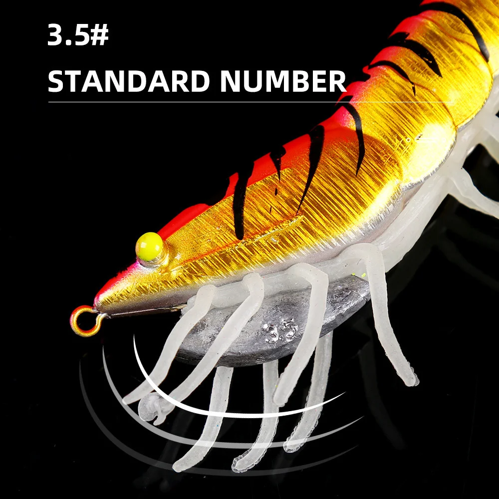 Cebo de calamar luminoso, anzuelo de hundimiento lento, 1 piezas, Webfoot, pulpo Egi 3,5, 21g