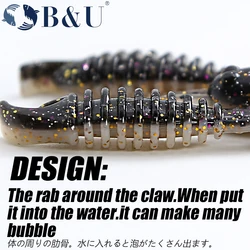 B&U Crankbait 8cm – Señuelo wobbler Camarón para lubina
