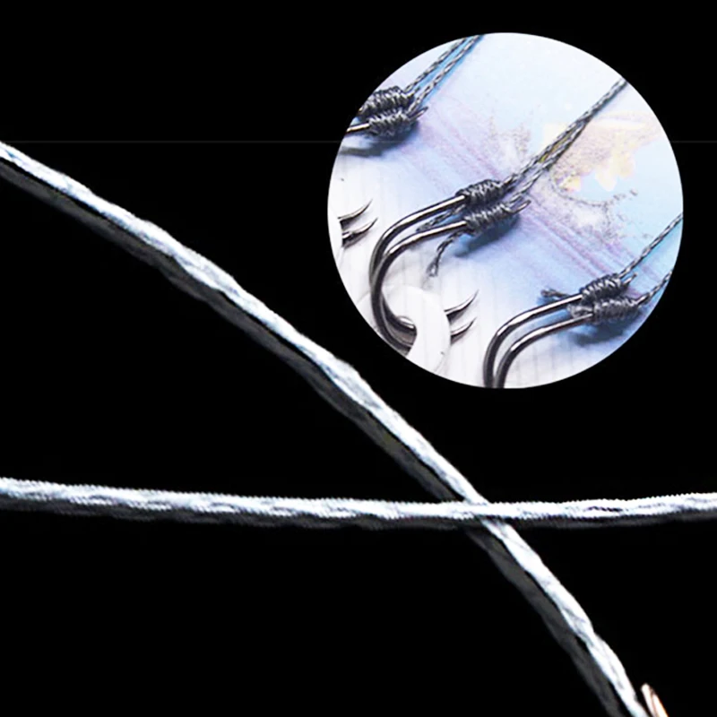 Iseama-anzuelos de pesca de acero de alto carbono, accesorios de pesca de carpa Kook, Anzol de pesca de agua dulce de Japón, línea de PE, aparejos atados, 10 unidades por lote - imagen 4