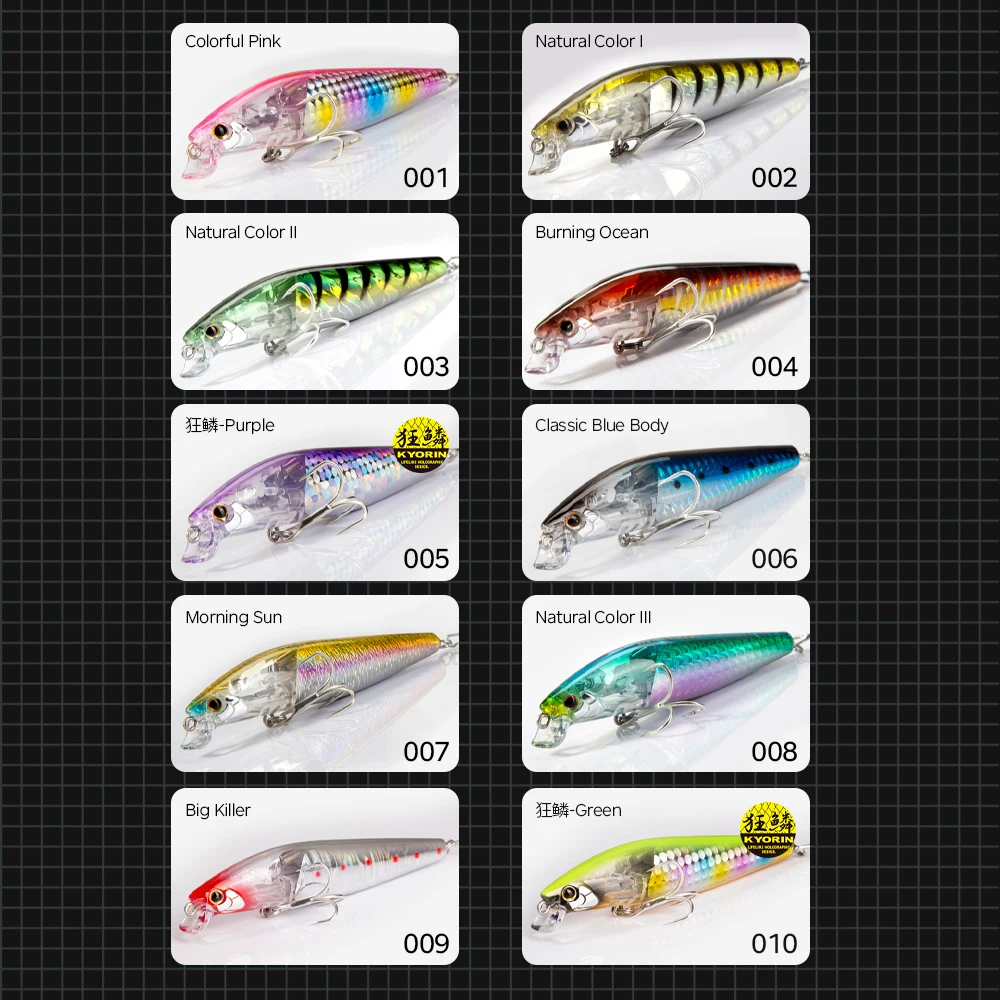 Hunthouse Wobblers Minnow 99mm 15g Sistema Profundidad - imagen 5