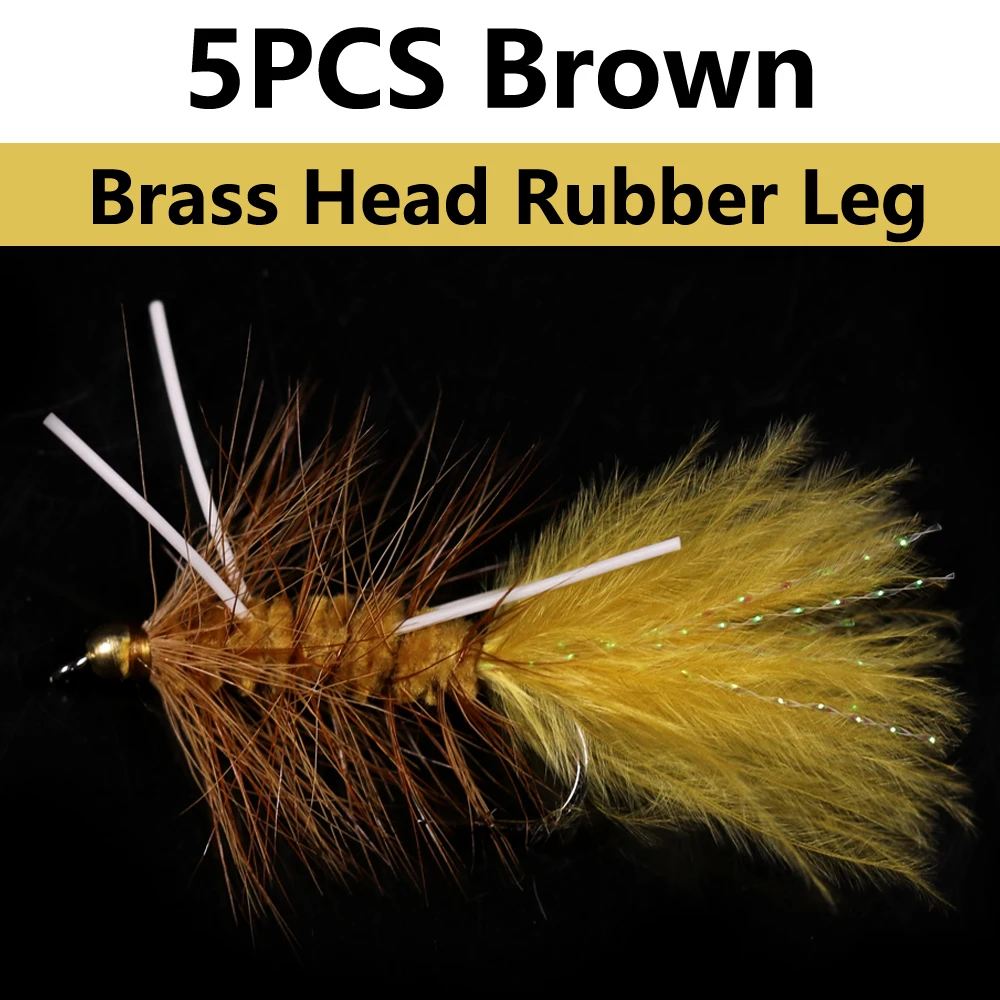 5pcs br ru brown