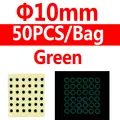 10mm green 50pcs