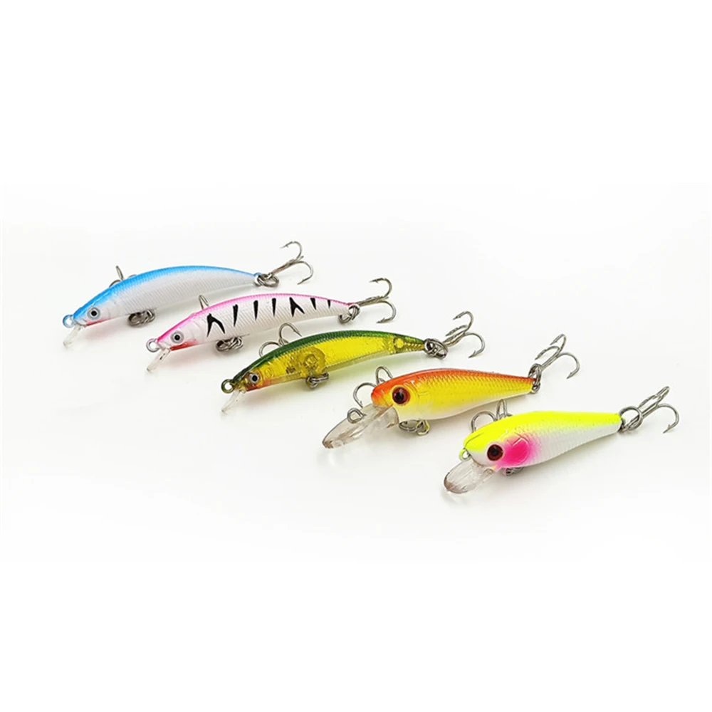 30 unids/set de Señuelos de Pesca, cebo duro de pesca, Mini pececillo, columpio flotante, Crankbait Crazy Wobblers, señuelos de manivela biónicos artificiales - imagen 3