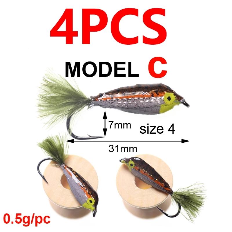 4pcs C