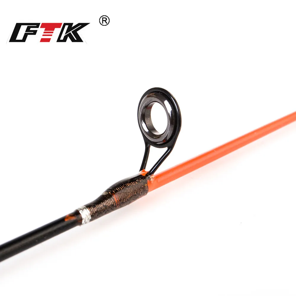 FTK-caña de pescar giratoria para invierno, herramienta portátil para exteriores, 24,5 CM, C.W H/ML/M/l - imagen 4