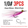 3PCS Hook Size 1I0