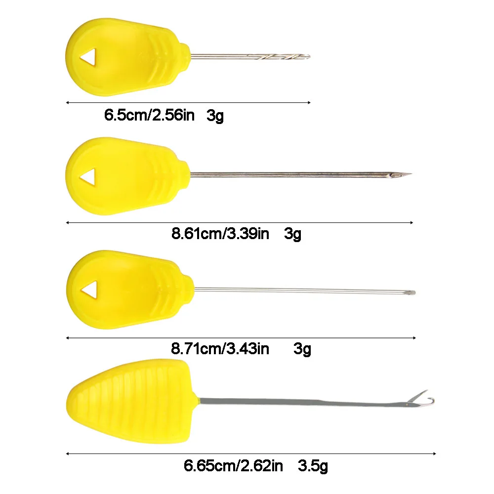 Juego de Herramientas de aparejo de cebo de pesca de carpa, 7 piezas, con Boilies, taladro de cebo, aguja de Baiting, aparejo de pelo, Boilie Stops para accesorios de pesca de carpa - imagen 3