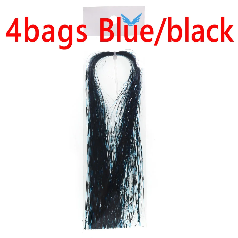 4 bags blue black