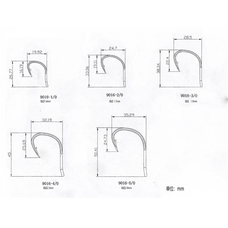 100 unids/lote anzuelo objeto grande plata mate acero alto en carbono placa de hierro gancho mar profundo océano productos de Pesca de agua salada anzuelo Pesca - imagen 4