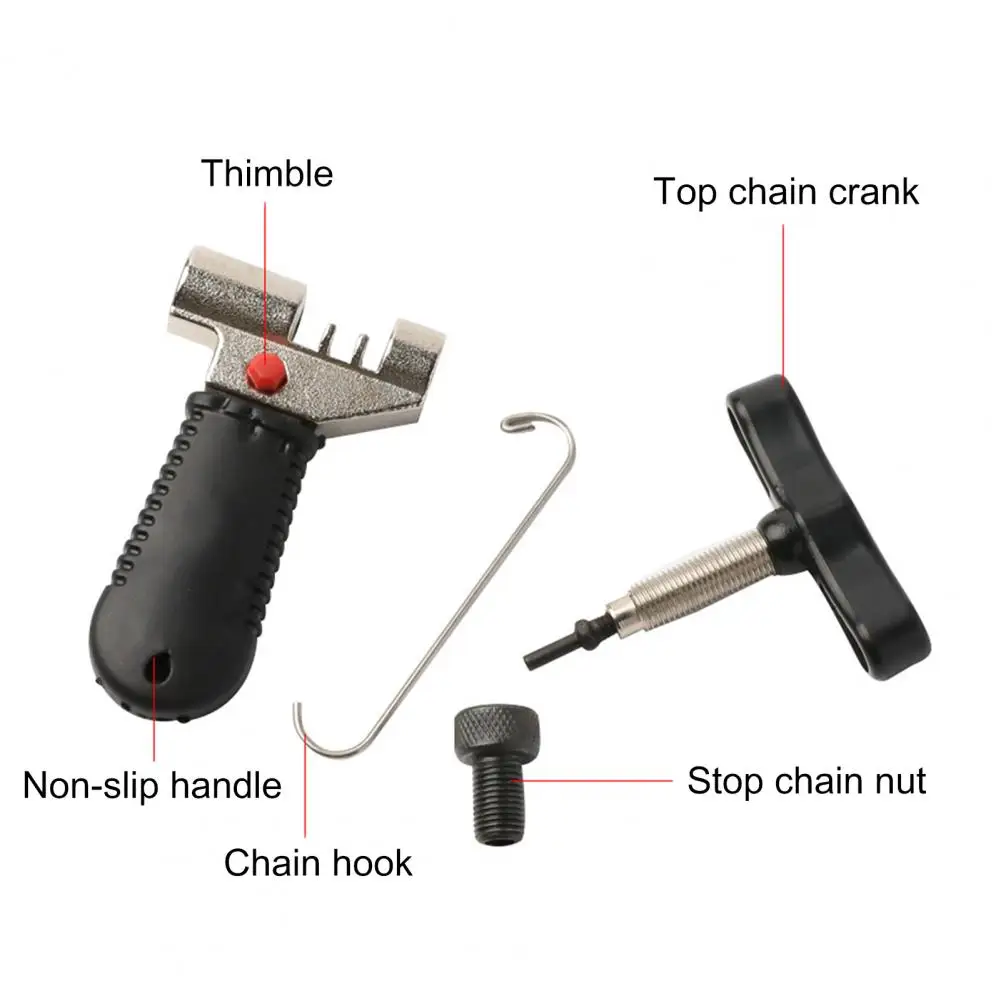 Herramienta de reparación de remaches de cadena de bicicleta, divisor de Pin, reemplazo de cadena de bicicleta de montaña, dispositivo de desmontaje de corte - imagen 4