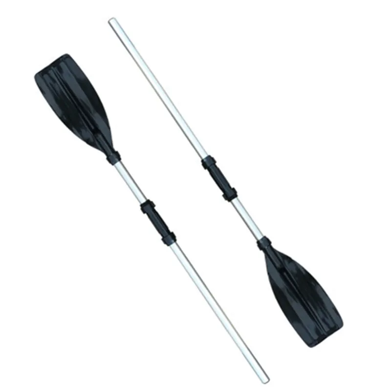 Remo de remos desmontable de aluminio reforzado para bote, accesorios inflables de PVC para remos largos, Kayak, canoa, 2 piezas - imagen 5