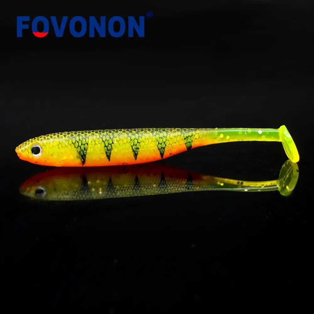 SEALURER-señuelo de pesca suave de 10cm y 5,5g, cebo Artificial de silicona, gusano, sábalo, Anguila, plantilla de pesca, aparejos de pesca, lote de 4 unidades - imagen 4