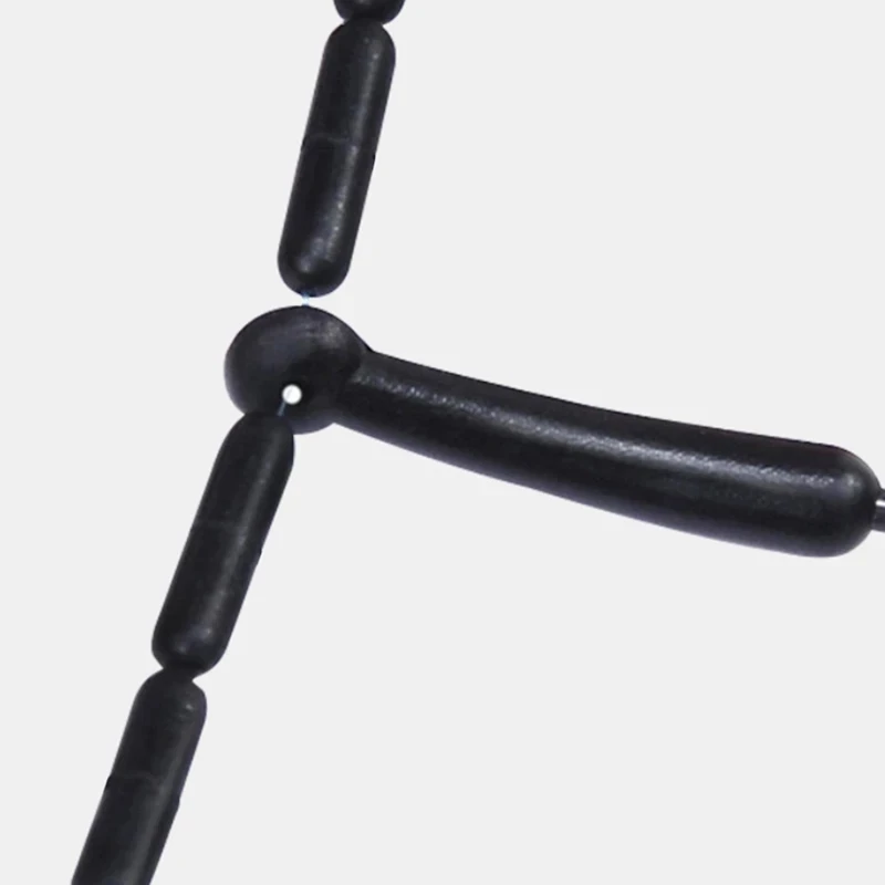 Soporte de flotador de pesca de alta calidad, 3 tamaños, L, M, S, de goma, tapón, accesorios de aparejos de pesca, 6 unids/lote - imagen 4