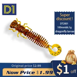 Dragonfly Larva D1 – Señuelo biónico para lubina, lucio y trucha
