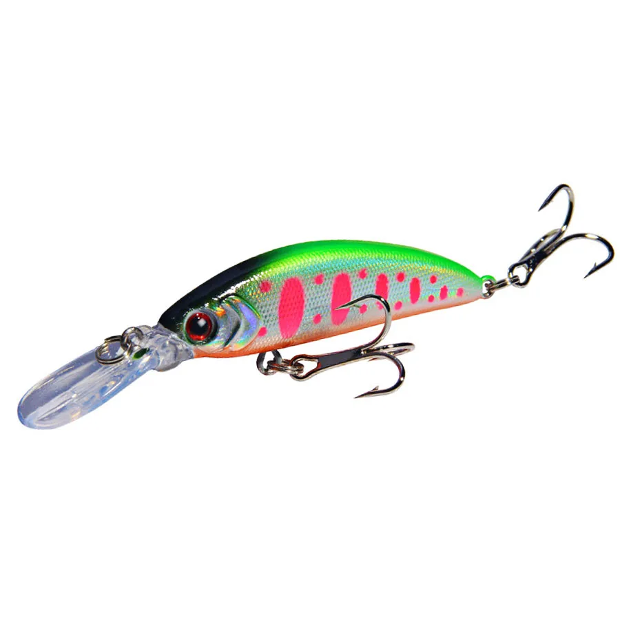 Crankbaits-señuelo de Pesca de trucha, cebo duro que se hunde con vibración, Artificial, Wobbler, para Lucio, Swimbait - imagen 5