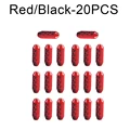 Red-Black  20PCS