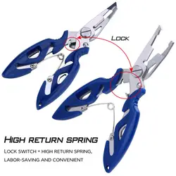 FLYSAND Pinzas de pesca con tijera y quitanzuelos – Multiusos