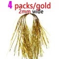 4packs 2mm Gold