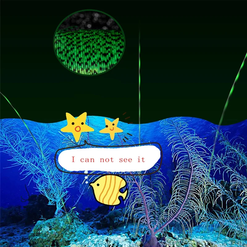 Línea de Pesca manchada Invisible 3D de 500M, monofilamento fuerte, línea recubierta de fluorocarbono, herramientas de Pesca, equipo de Pesca de carpa - imagen 4