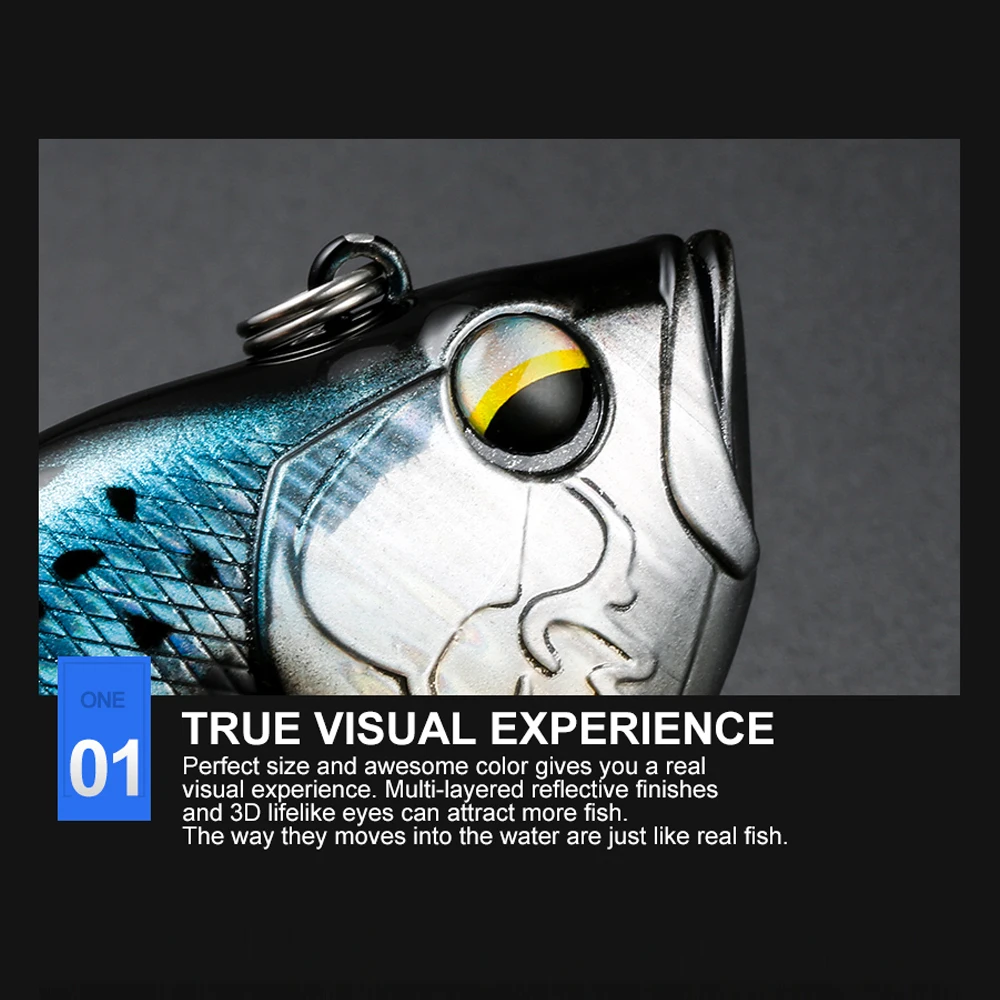 Señuelos de Pesca con vibración, 115mm, hundimiento lento/flotante, cebos duros, Crankbait, pesca articulada, Wobbler para pesca - imagen 3