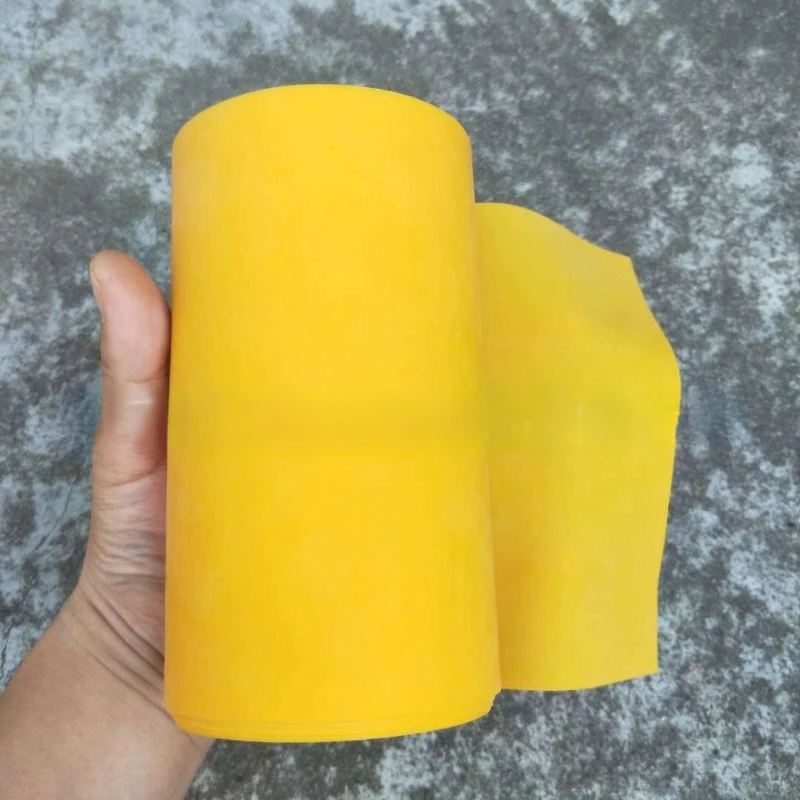 Goma plana de 2m para tirachinas, banda elástica especial de alta resistencia para Yoga, Catapulta de goma, equipo de Fitness, 0,5-0,75mm - imagen 4