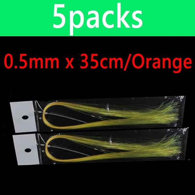0.5mm 5packs orange