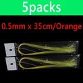 0.5mm 5packs orange