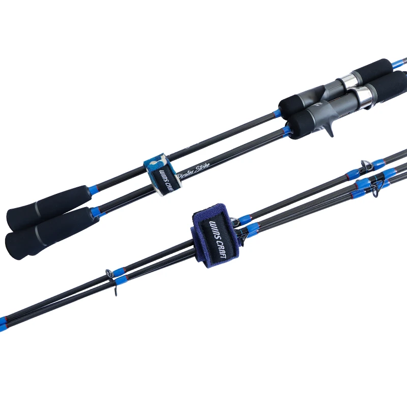 Correa elástica para caña de pescar, correa de goma reutilizable, resistente y duradera, 25x3CM, 2 unids/lote por paquete - imagen 4