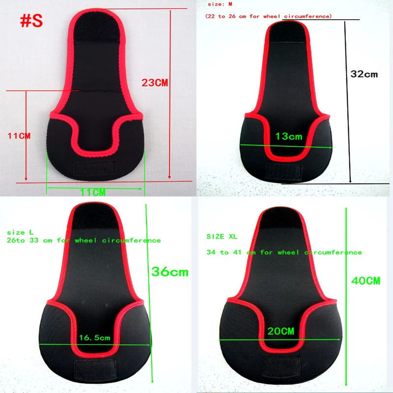 Funda protectora de bolsillo para señuelo de pesca, funda de neopreno para pesca de carpa, de nailon, color rojo, auténtico, ELUANSHI - imagen 4