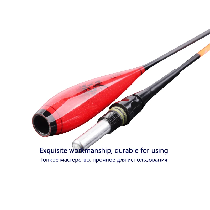 Flotadores de pesca Nano compuestos, boya de agua poco profunda, boya de cola suave Vertical, accesorios de aparejos, lago, río, 2022 - imagen 3