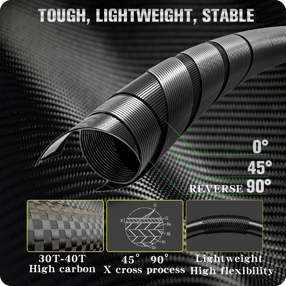 Caña de pescar JOSBY plegada para transporte