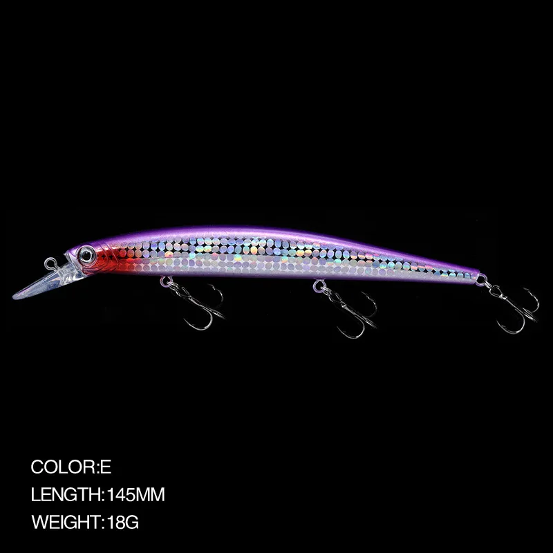 KMRESA Wobbler 145mm 18g – Profundidad 1.5-2m para pesca profesional - imagen 2
