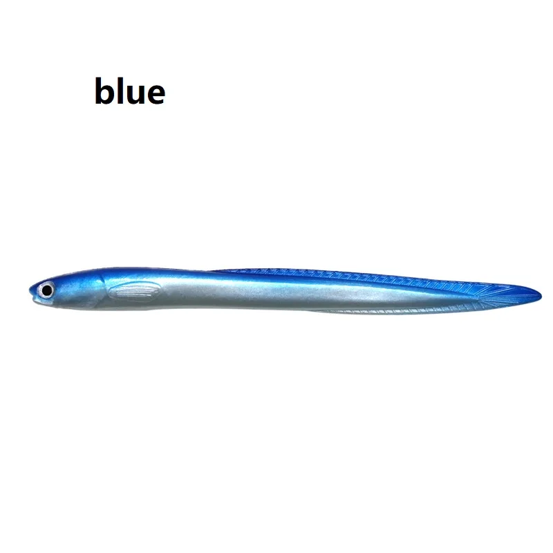 Señuelos de anguila de mar de ojos, cebos artificiales suaves de silicona, luminosos, aparejos de Pesca de carpa, 2-5 unids/lote, 13,5/6,2g - imagen 4