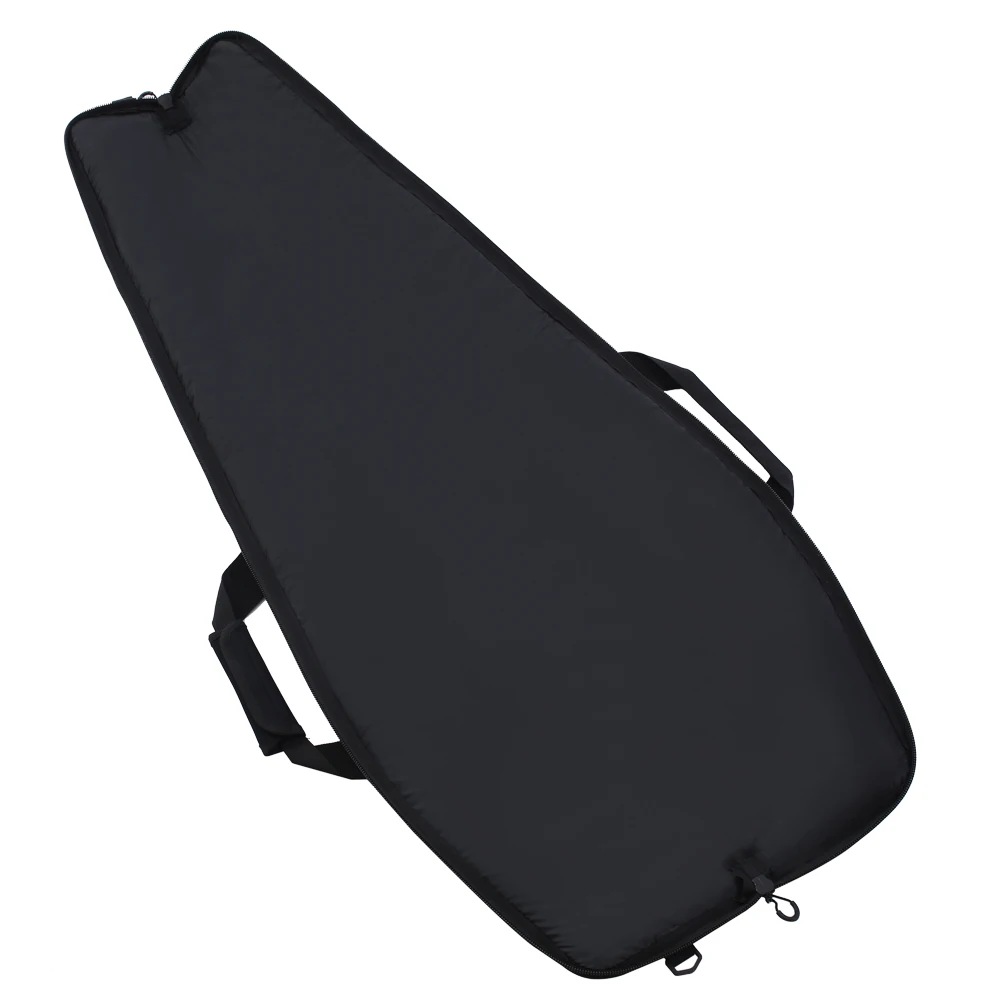 Funda suave de camuflaje de hoja de arce para Rifle, bolsa táctica negra para arma de caza y Tiro, de 48, 52 y 44 pulgadas