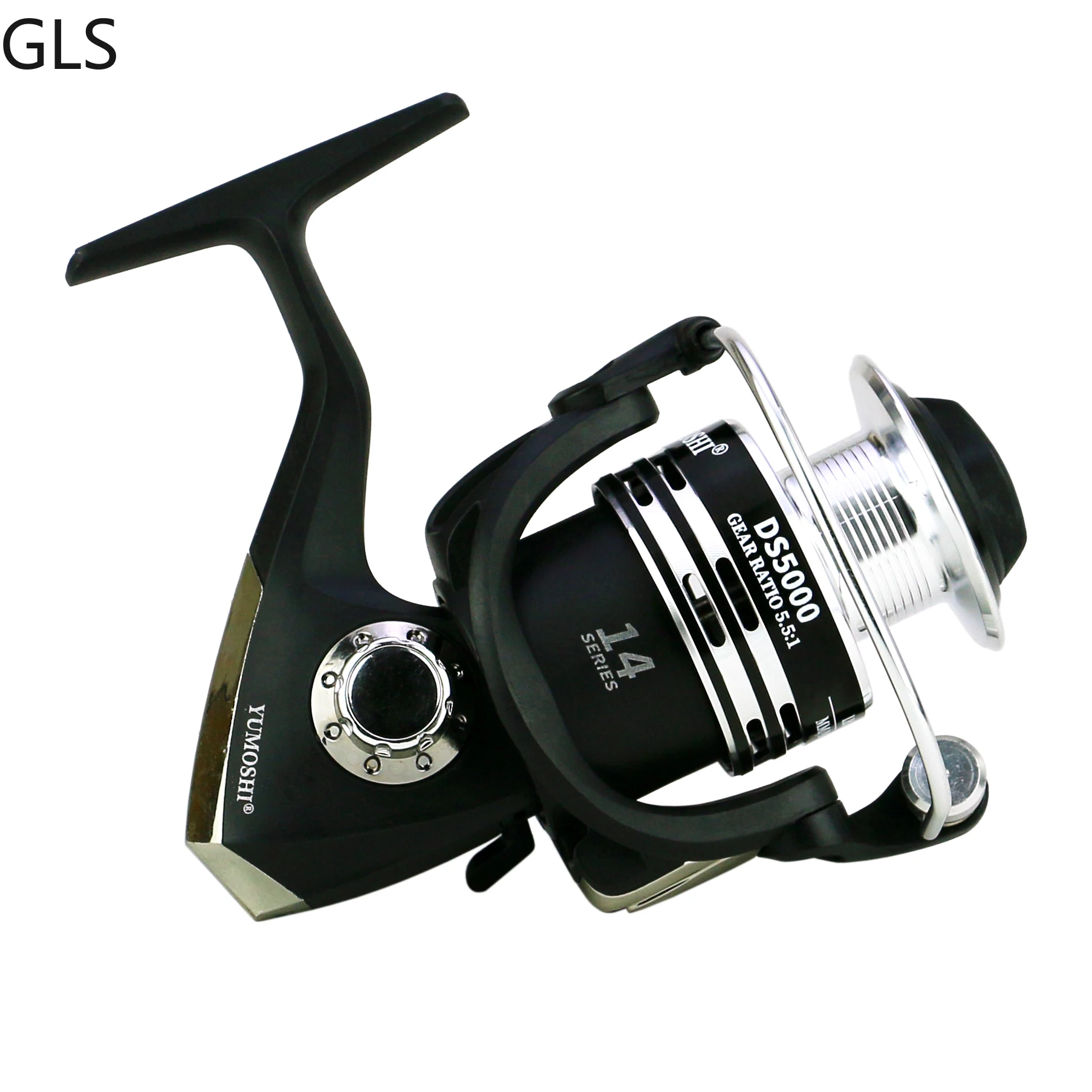 GLS Full Metal Spool 1000-7000 Series Spinning Fishing Reel Gear Ratio 5.5:1 Saltwater/Freshwater Professional Fishing Wheel - imagen 4