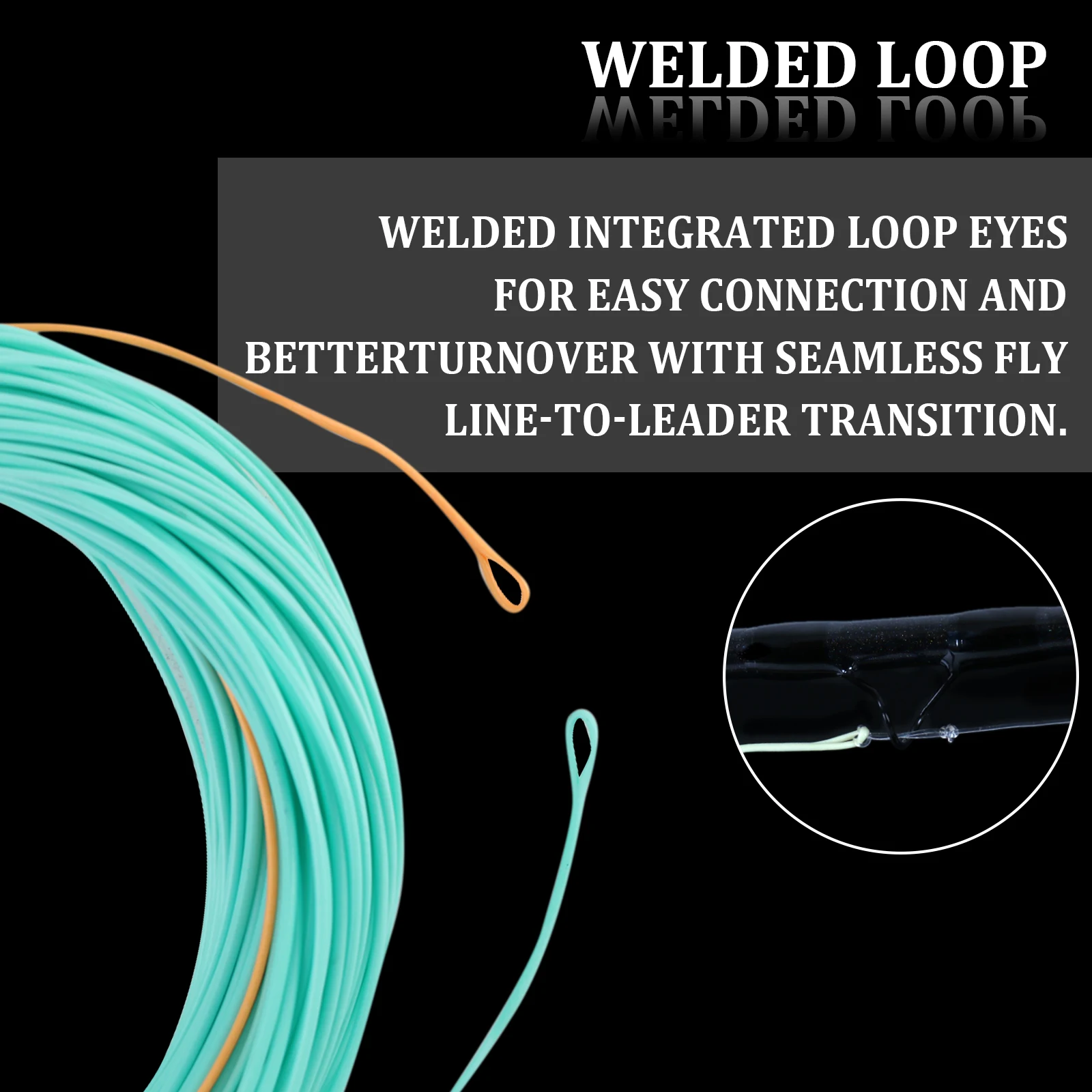 Maximumcatch-línea de pesca con mosca de Nymph, Sedal flotante con dos bucles soldados, 90 pies, 2/3/4/5/6/7 WT - imagen 5