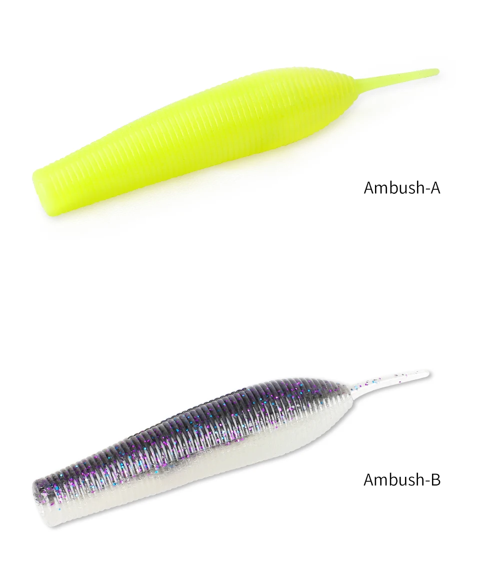 Embosch-a y emboscada B señuelos de pesca de colores brillantes para una pesca efectiva