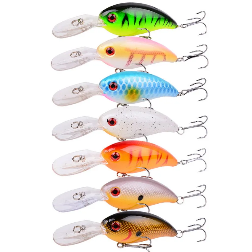 1 Uds. Señuelo de Pesca con manivela Wobbler 14g 10cm Minnow Isca señuelos artificiales Crankbait Leurre de Bass Pike Trolling aparejos de Pesca - imagen 5