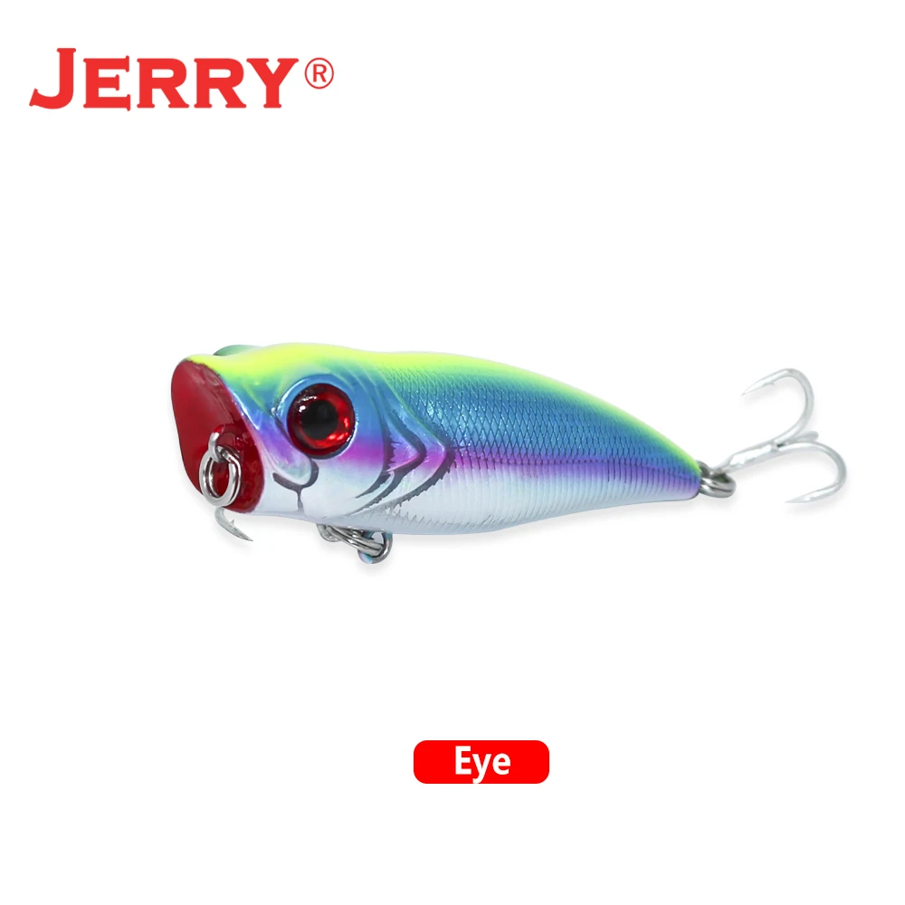 Jerry Doris señuelo de pesca flotante de superficie, cebo duro de agua superior Artificial de plástico, aparejos de Lucio, 55mm - imagen 5
