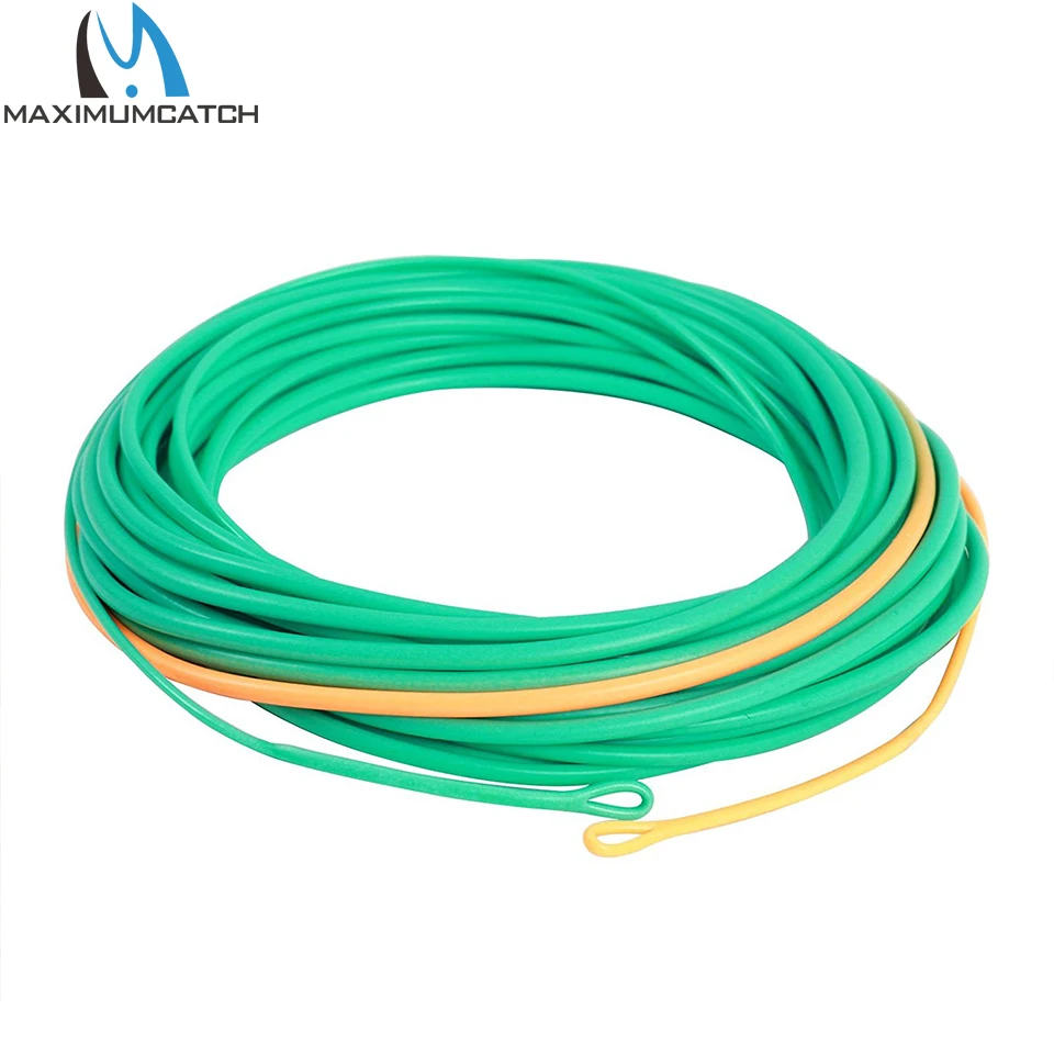 Maximumcatch-Cabeza de tiro Skagit, 17-25 pies, 200-650gr, línea de pesca con mosca con 2 bucles soldados, línea de pesca con mosca flotante de doble Color - imagen 4