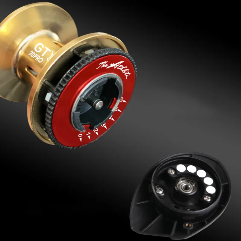 Baitcast-carrete de Pesca fundido, Molinete de Pesca de alta velocidad 7,0: 1, balsa, buque de Pesca lejano, ruedas, carretilla Peche, arrastre máximo de 8KG - imagen 3