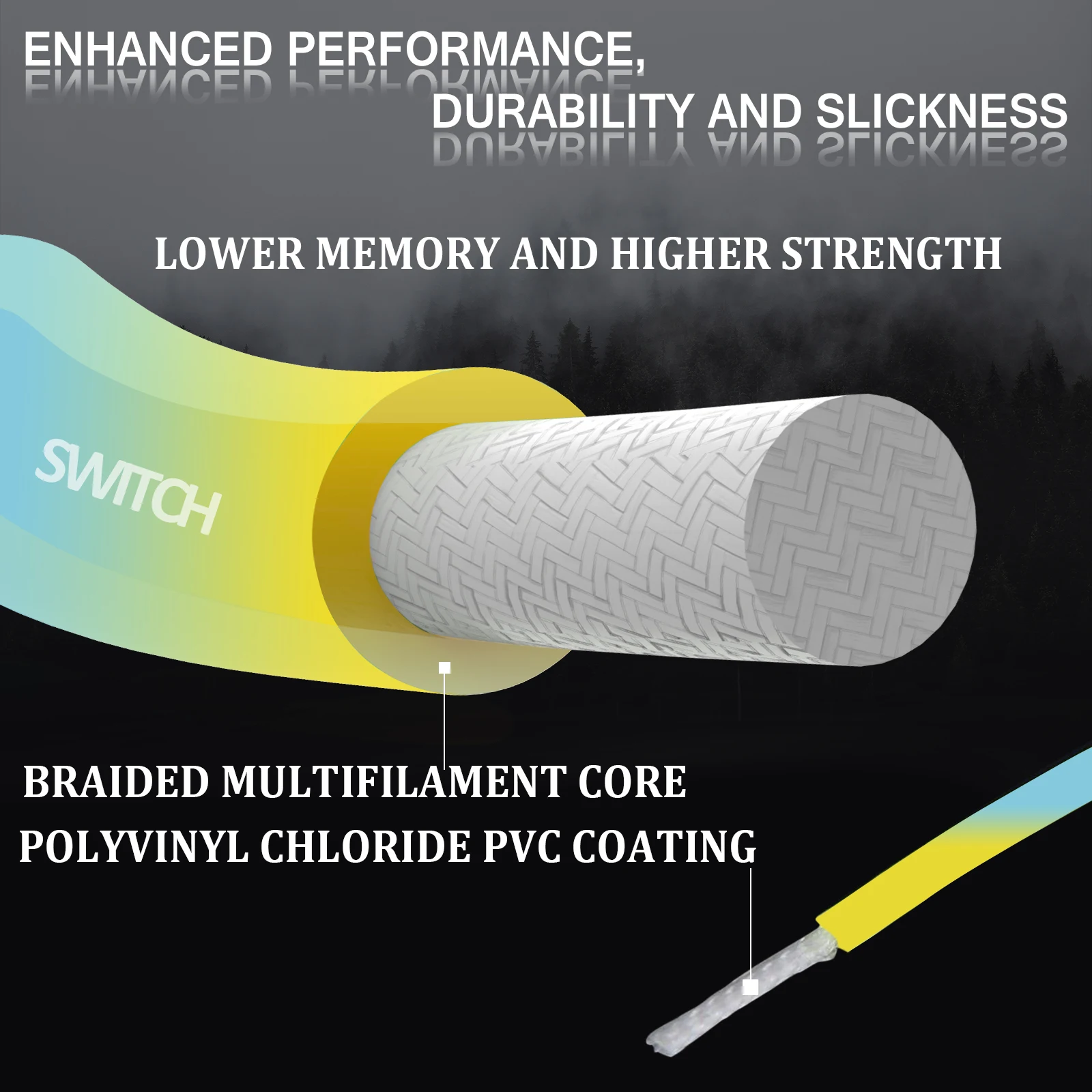 Maximumcatch-sedal de pesca con mosca Spey, 125 pies, 7/8/9/10 WT, peso flotante hacia adelante con dos bucles soldados - imagen 4