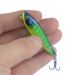 Señuelos de Pesca de lápiz flotante con garra, 55mm, 3,5g, Stickbait, superficie de agua superior, Walk The Dog, cebos duros Wobblers para lubina y Lucio
