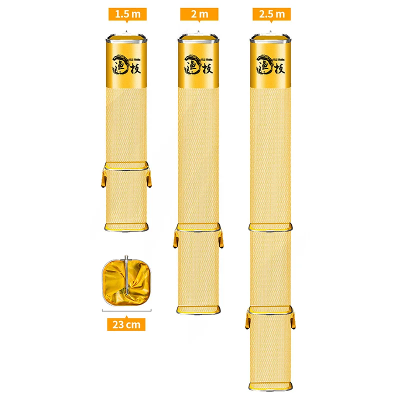 Bolsa de red de pesca gruesa, protección de pescado cuadrada anticolgante, práctica, secado rápido, X630G, novedad - imagen 3