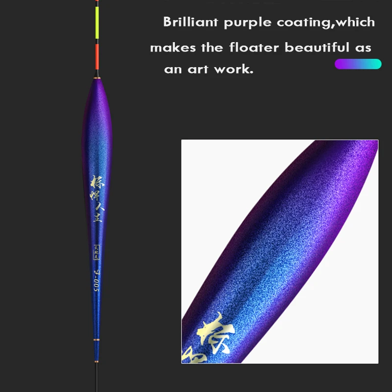 WLPFISHING-flotadores de pesca de bola flotante, flotador de deslizamiento compuesto Nano Bobber especial para amantes de la pesca miopía, aparejos - imagen 5