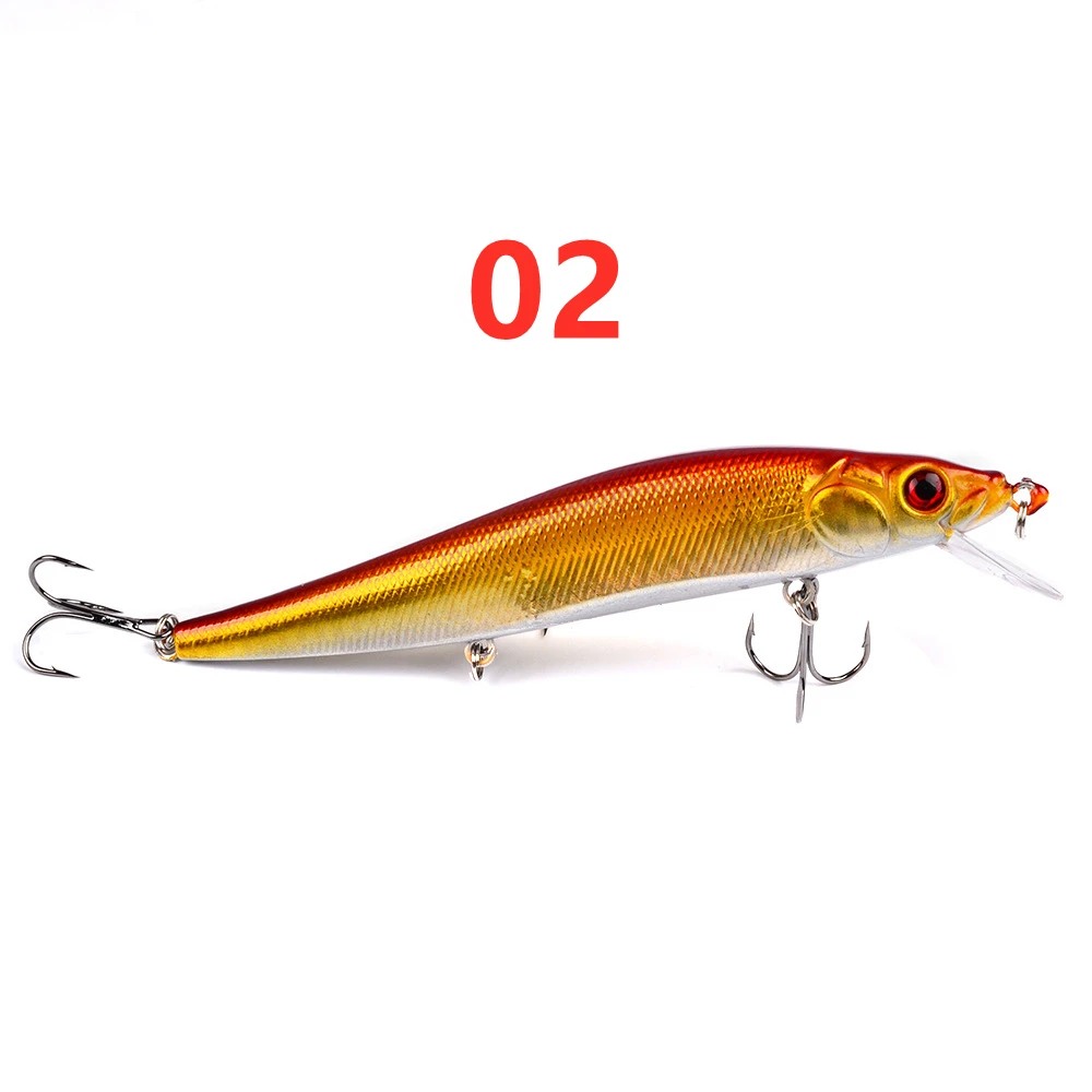 Cebo biónico de plástico para buceo profundo, cebo vibratorio de 14cm y 23g, 1 unidad