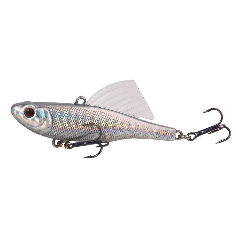 Señuelos de Pesca con vibración, cebo Artificial de invierno de 6,5 cm, 17g, plantilla giratoria, Crankbait, Lucio, Pesca aparejos de Pesca, 1 Uds. - imagen 3