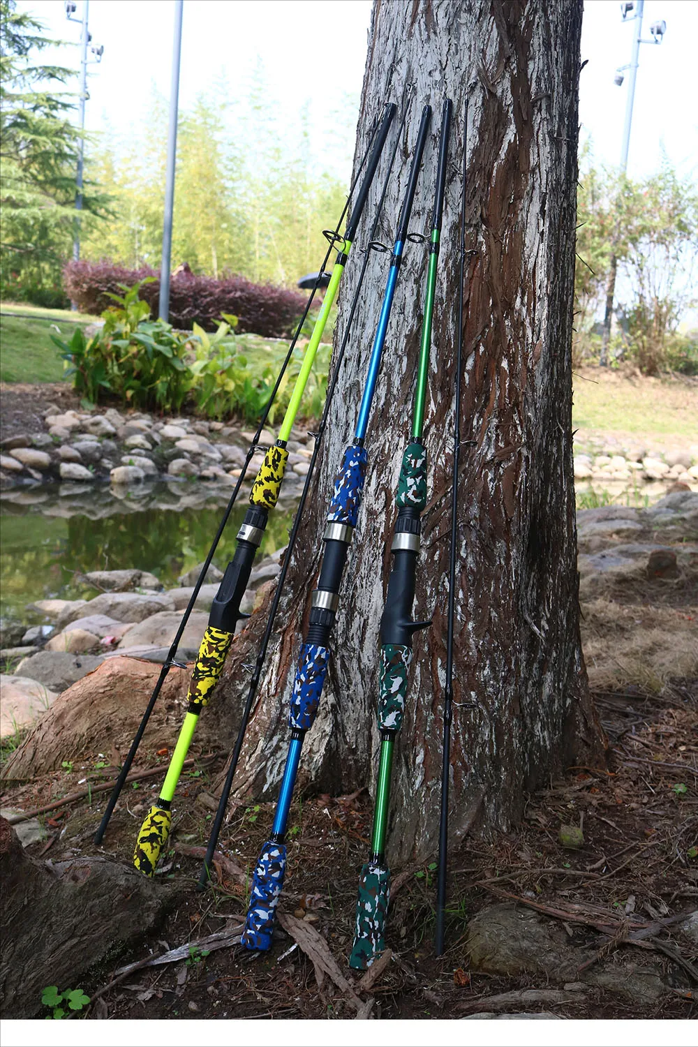 Caña de pescar giratoria, carrete de fundición, alimentador ultraligero, aparejos de pesca con mosca de carbono, potencia MH, 3g ~ 21g - imagen 5