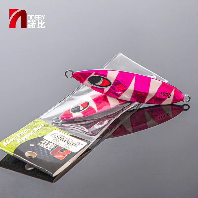 Noeby-Cebo duro artificial para pesca en el mar, fundición a tierra, aparejos de pesca con plantilla de metal, 60 g, 80 g, 100 g, 120 g, 150 g, 180 g, 210 g - imagen 5